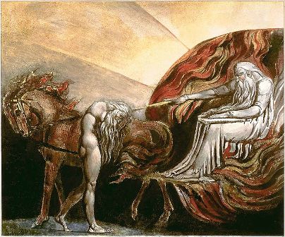 God Judging Adam by William Blake